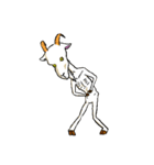 wierd goat（個別スタンプ：38）