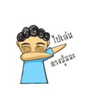 The story of a curly-hair girl（個別スタンプ：20）