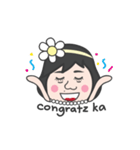 My Name is Dok Daisy Ka Sis（個別スタンプ：38）