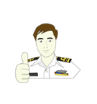 Royal Thai Navy Officer - LCDR（個別スタンプ：3）