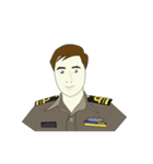 Royal Thai Navy Officer - LCDR（個別スタンプ：8）