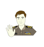 Royal Thai Navy Officer - LCDR（個別スタンプ：11）