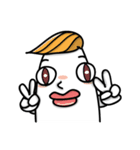 こんにちは！太い大根（個別スタンプ：33）