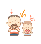 Apec and Phudtho（個別スタンプ：34）