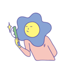 DiamondDaisy- flower man（個別スタンプ：3）