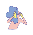 DiamondDaisy- flower man（個別スタンプ：11）