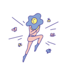 DiamondDaisy- flower man（個別スタンプ：15）