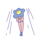DiamondDaisy- flower man（個別スタンプ：17）