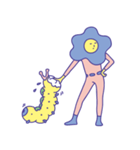 DiamondDaisy- flower man（個別スタンプ：22）