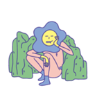 DiamondDaisy- flower man（個別スタンプ：27）