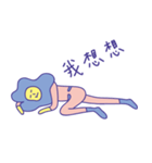 DiamondDaisy- flower man（個別スタンプ：34）