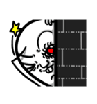 Baballoon in any moment！ Face so itch！（個別スタンプ：17）