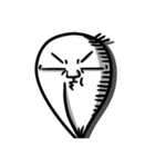 Baballoon in any moment！ Face so itch！（個別スタンプ：24）