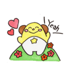 ぽんぽわ村の仲間たち（個別スタンプ：8）