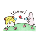 ぽんぽわ村の仲間たち（個別スタンプ：10）