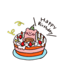 ぽんぽわ村の仲間たち（個別スタンプ：14）