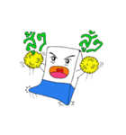 Pen Eraser Boy（個別スタンプ：28）