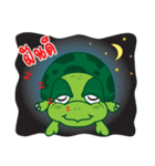 A Little Funny Turtle（個別スタンプ：9）
