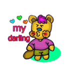 Cute little hamster（個別スタンプ：9）