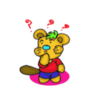 Cute little hamster（個別スタンプ：13）
