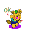Cute little hamster（個別スタンプ：14）