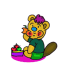Cute little hamster（個別スタンプ：16）