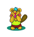 Cute little hamster（個別スタンプ：17）