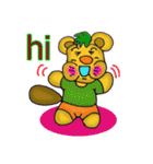 Cute little hamster（個別スタンプ：22）