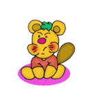 Cute little hamster（個別スタンプ：23）