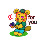 Cute little hamster（個別スタンプ：26）