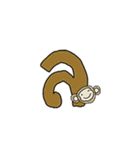 Font Thai（個別スタンプ：21）