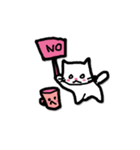 Cup and Cat（個別スタンプ：2）