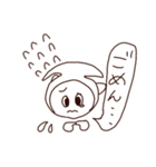 それいけ！はんぺんくん（個別スタンプ：3）