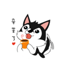 Little Husky - Manqi debut（個別スタンプ：18）