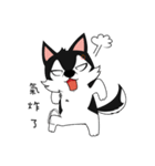 Little Husky - Manqi debut（個別スタンプ：19）