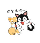 Little Husky - Manqi debut（個別スタンプ：40）