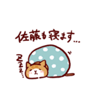 佐藤さん専用ねこ（個別スタンプ：6）