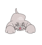 小顔猫（個別スタンプ：4）
