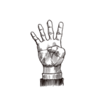 HAND - Gesture（個別スタンプ：5）