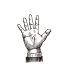 HAND - Gesture（個別スタンプ：6）