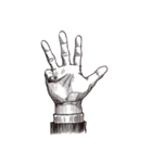 HAND - Gesture（個別スタンプ：10）