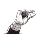 HAND - Gesture（個別スタンプ：12）