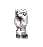 HAND - Gesture（個別スタンプ：13）