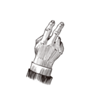 HAND - Gesture（個別スタンプ：14）