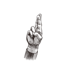 HAND - Gesture（個別スタンプ：17）