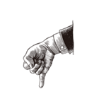 HAND - Gesture（個別スタンプ：18）