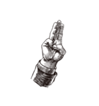 HAND - Gesture（個別スタンプ：24）
