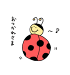 Arisa's ladybug（個別スタンプ：32）