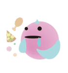 Lazy Peaches（個別スタンプ：5）
