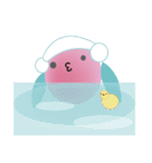 Lazy Peaches（個別スタンプ：35）